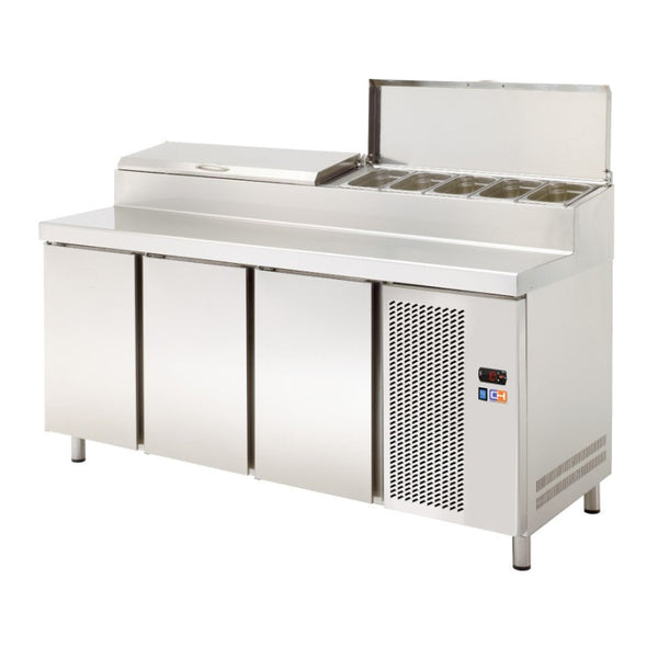 CLIMAHOSTELERIA - MESA REFRIGERADA CORDOBA MRP-180E - 3 PUERTAS
