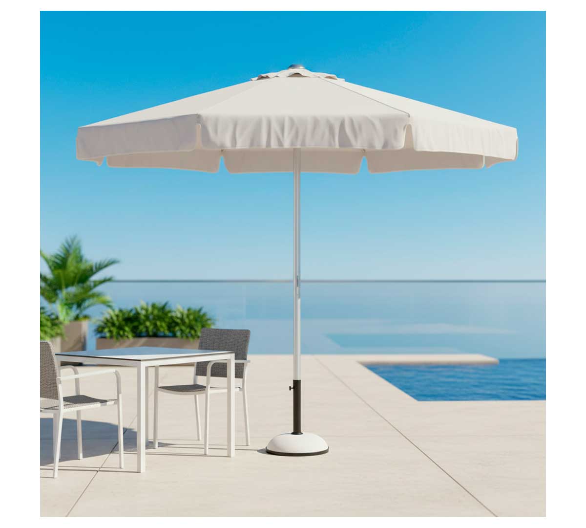 MUEBLES ROMERO - PARASOL 7510