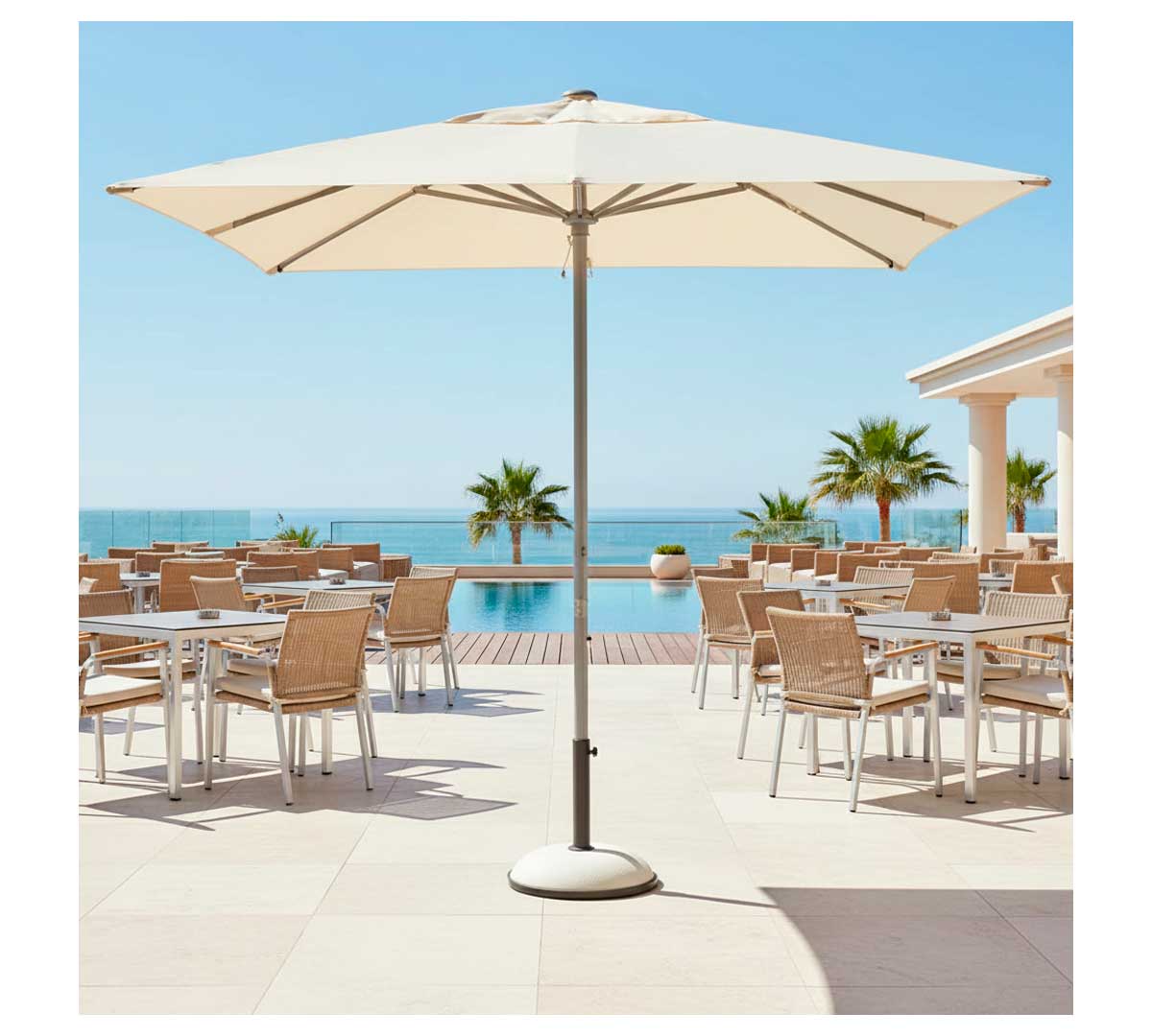 MUEBLES ROMERO - PARASOL 7540