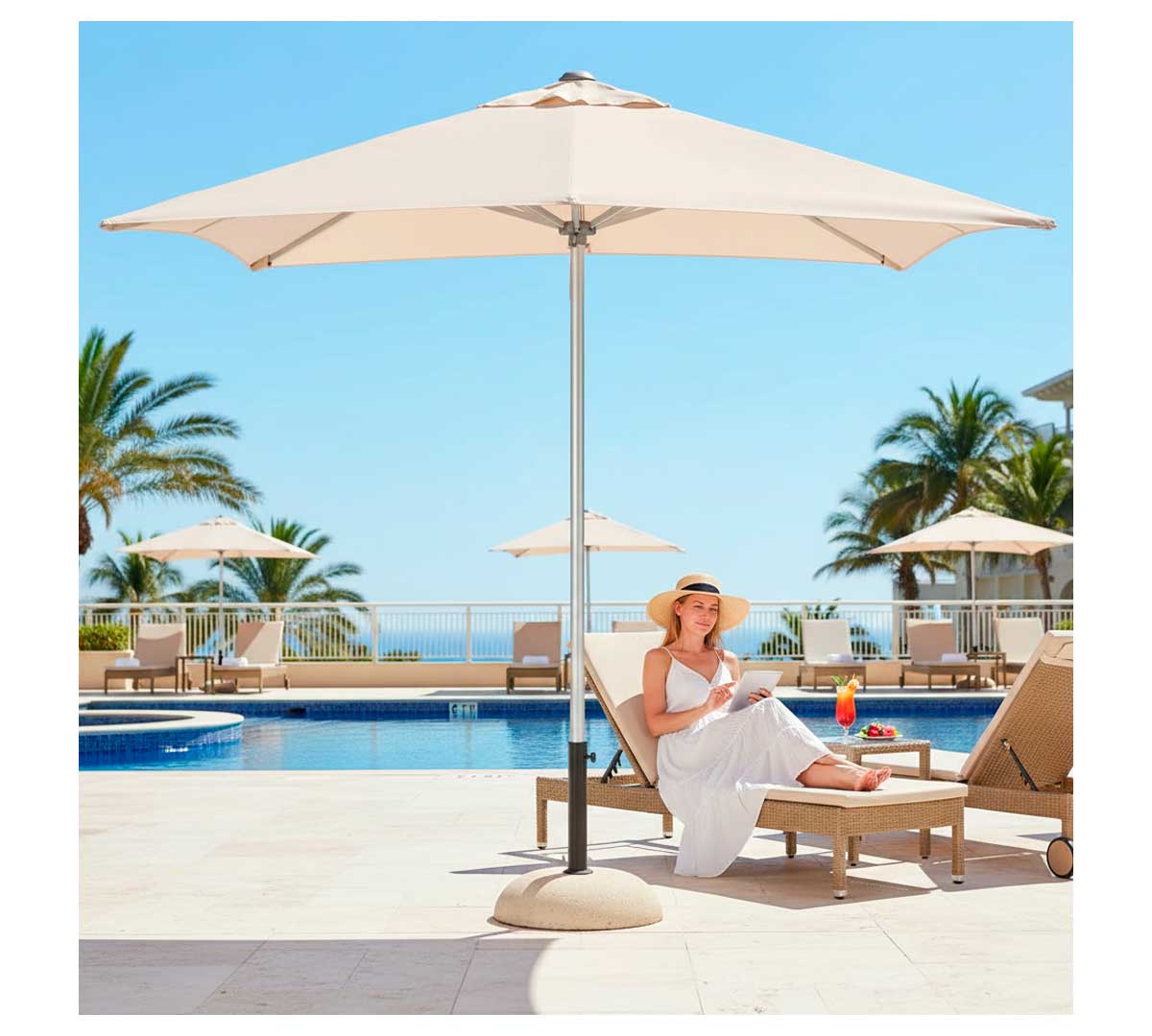 MUEBLES ROMERO - PARASOL 7580