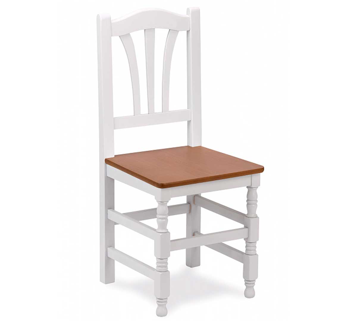 MUEBLES ROMERO - SILLA 12 MADERA