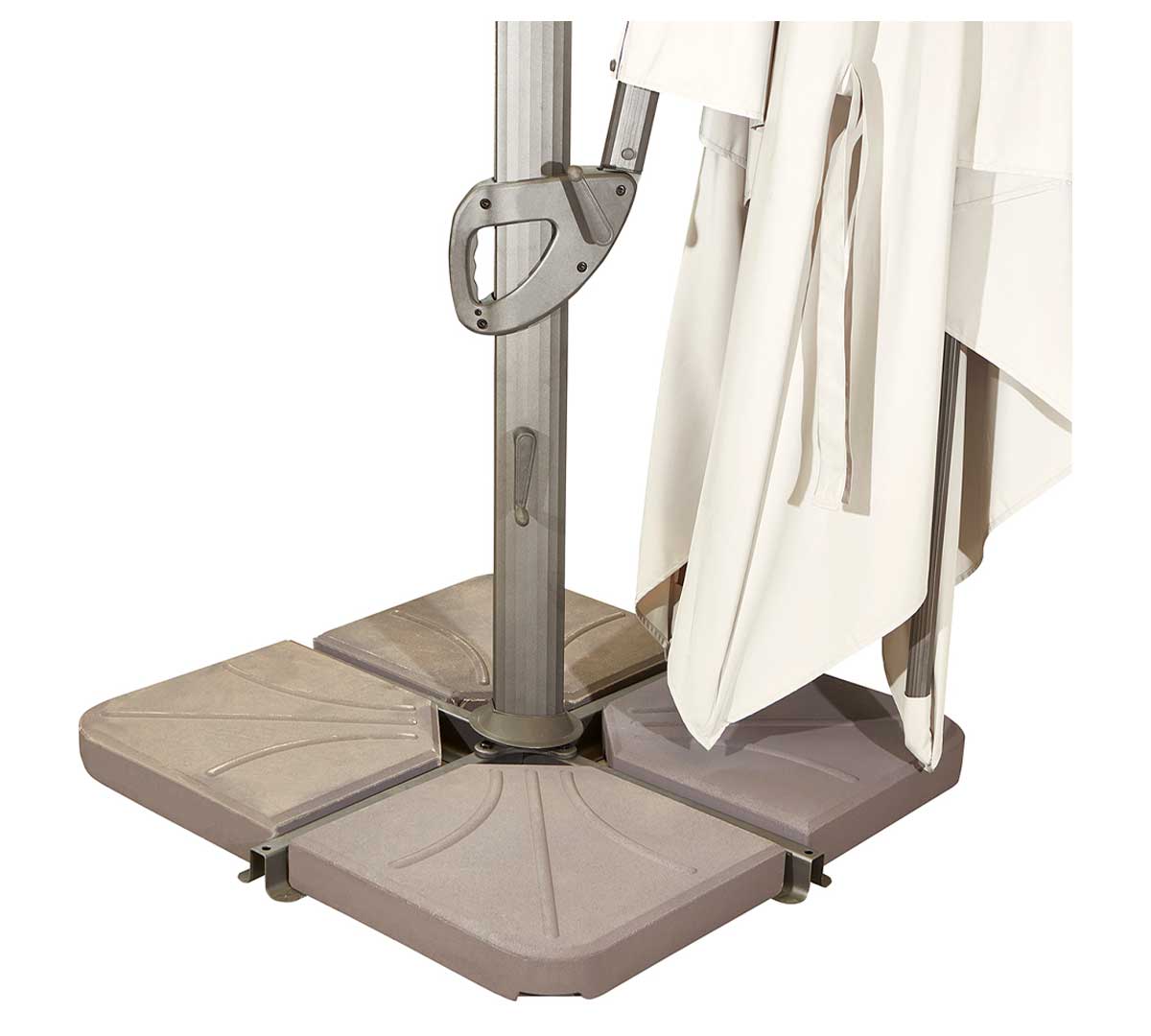 MUEBLES ROMERO - PARASOL 7525 - CUADRADO 4X4 M