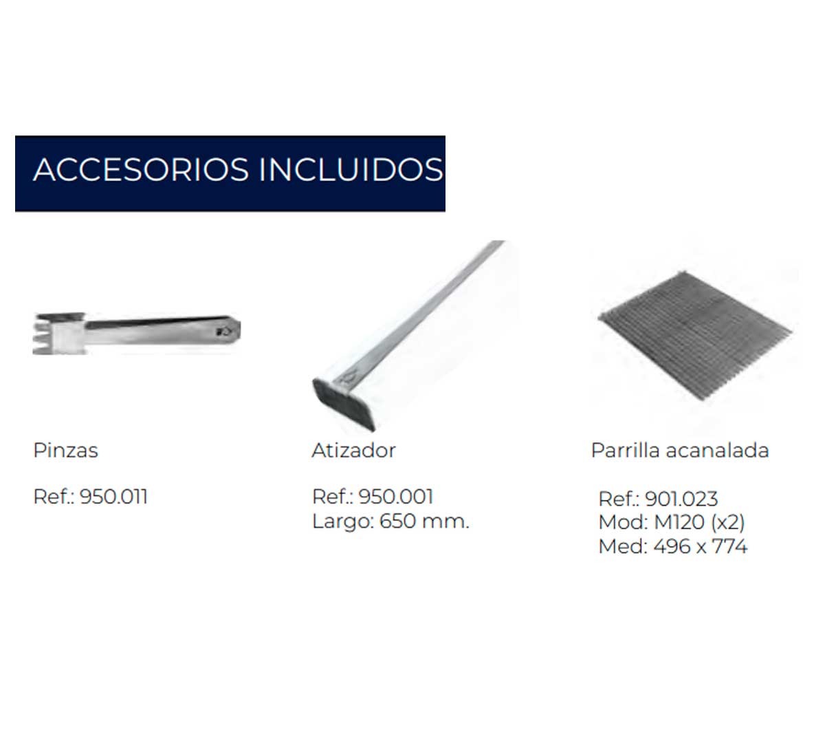 PIRA - BARBACOA BRASA BBQ-M80