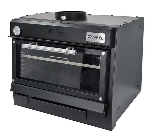 PIRA – HORNO BRASA 80 LUX BLACK AB