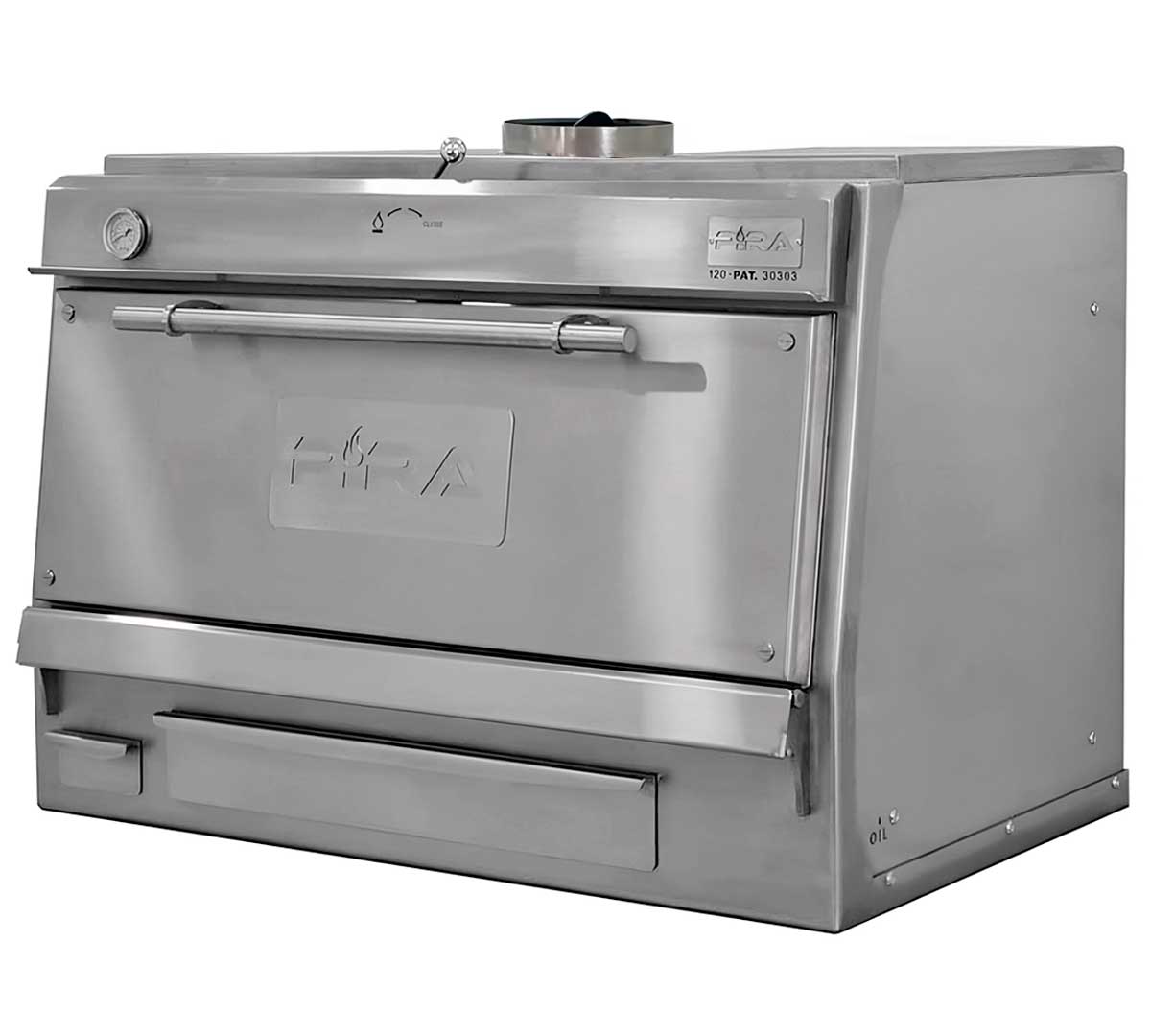 PIRA - HORNO BRASA 120 SILVER SD