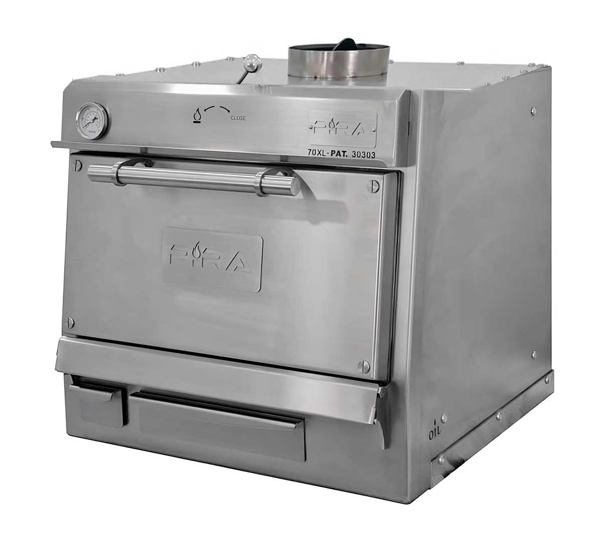 PIRA – HORNO BRASA 70 XL SILVER SD