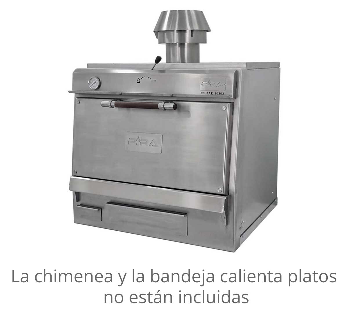 PIRA – HORNO BRASA 70 XL SILVER SD