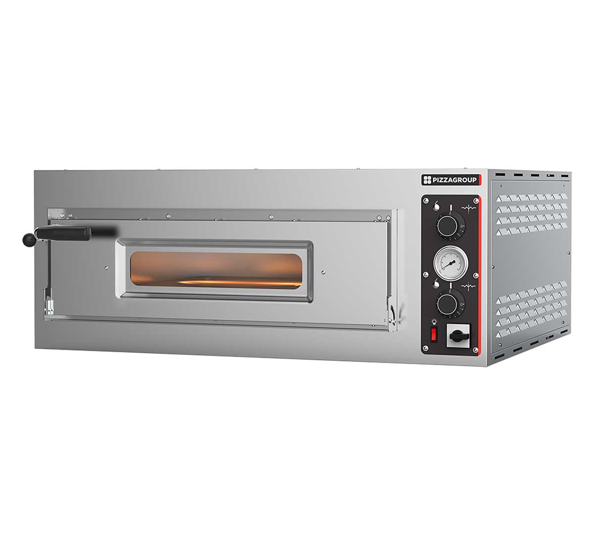 PIZZAGROUP - HORNO PIZZA ENTRY MAX ELÉCTRICO - 1 CÁMARA - 4 PIZZAS Ø 33CM
