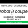 ROBOT COUPE - TRITURADOR MINI MP 240 V.V.