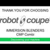 ROBOT COUPE - TRITURADOR-BATIDOR COMPACTO CMP 250 COMBI