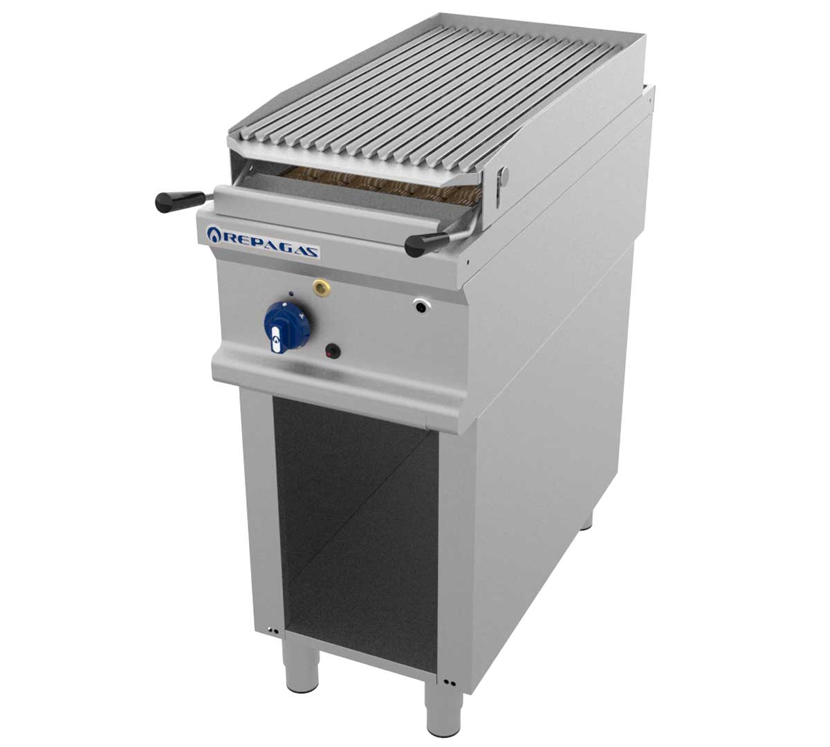 REPAGAS - BARBACOA A GAS POWER LINE SERIE 900 PIE BARG91/S-LC (1 QUEMADOR)