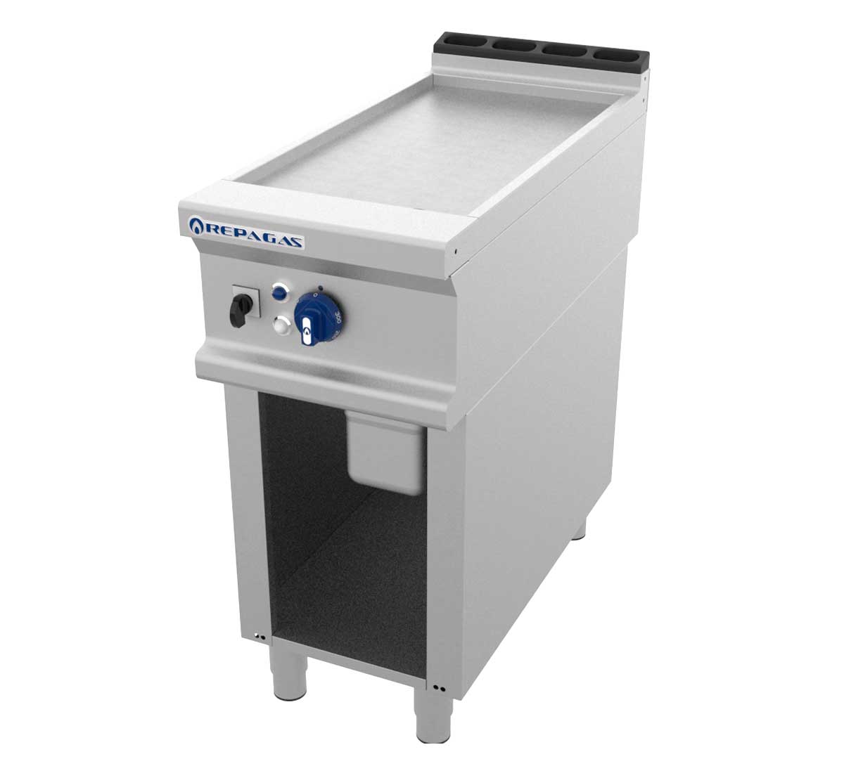 REPAGAS - FRY TOP DE ACERO PROFESSIONAL LINE 900 FTE 91/S