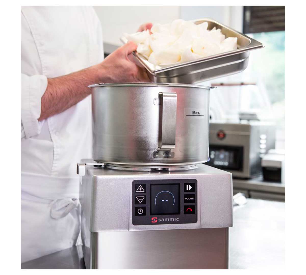 SAMMIC - ULTRA COMBI CUTTER/CORTAHORTALIZAS CK-38V