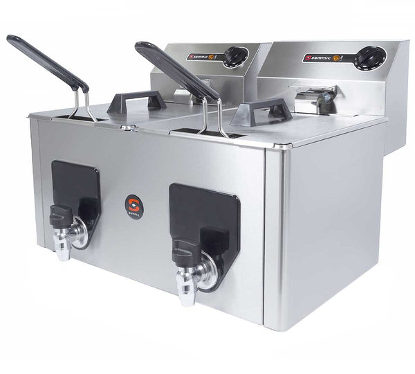 SAMMIC - FREIDORA PF-10+10 MONOFÁSICA