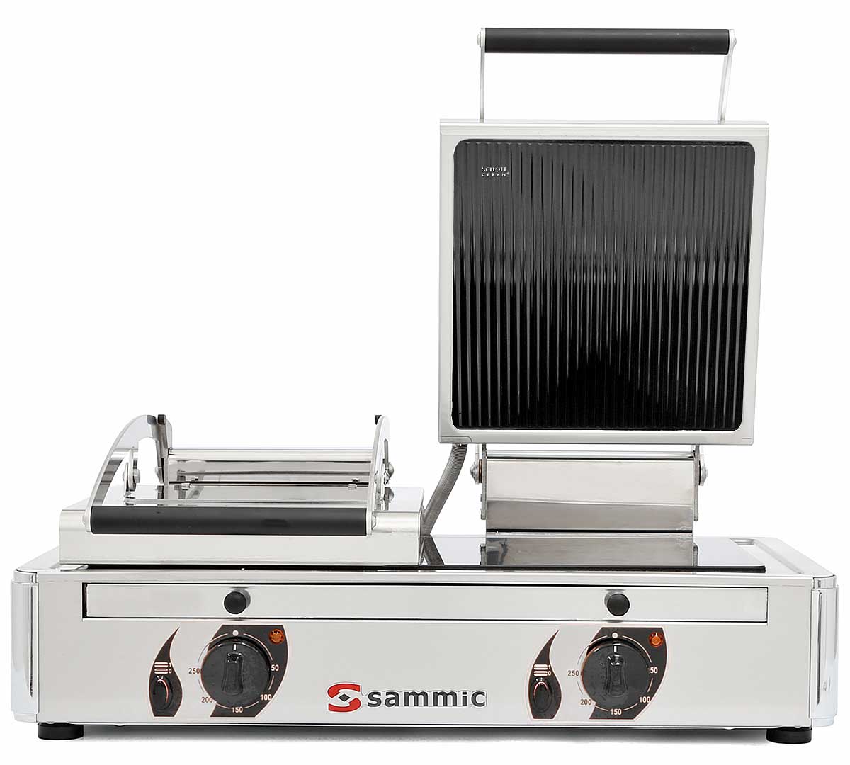 SAMMIC - PLANCHA VITRO-GRILL PLACA MIXTA GV10LA