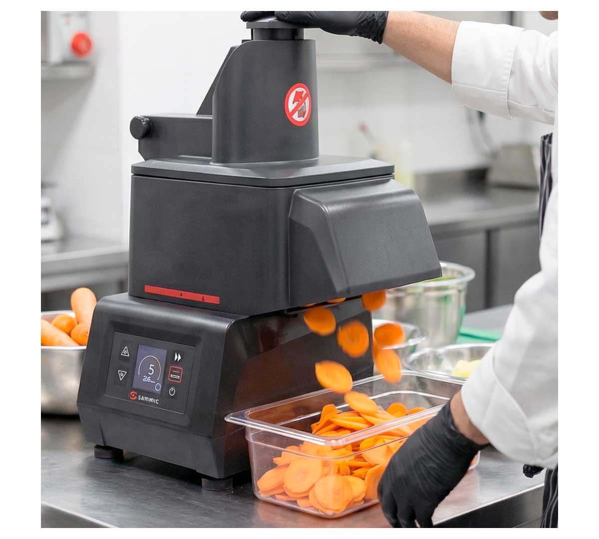 SAMMIC - ULTRA COMPACT CORTADORA DE HORTALIZAS CA-2V