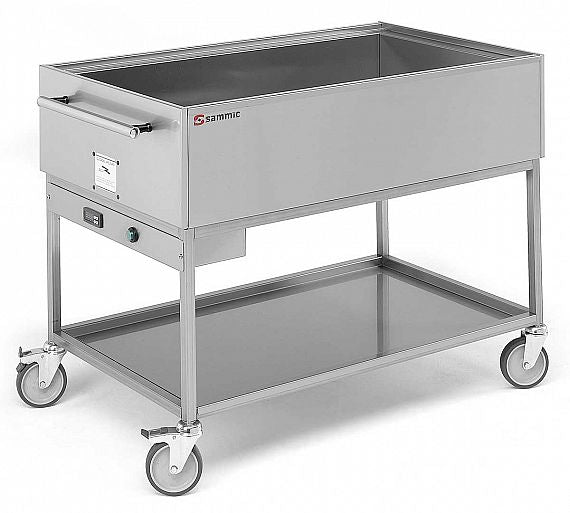 SAMMIC - CARRO BAÑO MARÍA BMC-211 - 2 CUBETAS