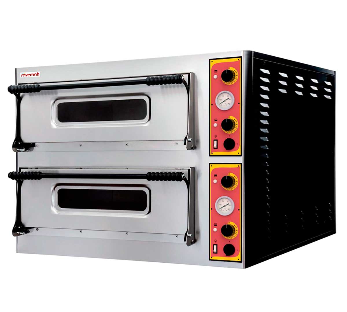 SAVEMAH - HORNO PIZZA BASIC XL 99 ELÉCTRICO - 2 CÁMARAS - 18 PIZZAS Ø 30CM