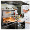 SAVEMAH - HORNO PIZZA BASIC XL 99 ELÉCTRICO - 2 CÁMARAS - 18 PIZZAS Ø 30CM