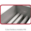 SAVEMAH - S900 FREIDORA A GAS SV 98 MUEBLE