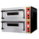 SAVEMAH - HORNO PIZZA BASIC XL 44 ELÉCTRICO - 2 CÁMARAS - 8 PIZZAS Ø 35CM