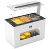 SAYL - BUFFET LINE MÓDULO CON ANTIESPUTO ISLAND BUFFET BAÑO MARÍA