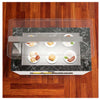 SAYL - BUFFET LINE MÓDULO CON ANTIESPUTO ISLAND BUFFET PLACA CALIENTE SAHARA