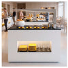 SAYL - BUFFET LINE MÓDULO CON ANTIESPUTO ISLAND BUFFET NEUTRO
