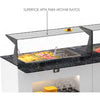 SAYL - BUFFET LINE MÓDULO SELF-SERVICE PLACA FRÍA CON BANDEJAS