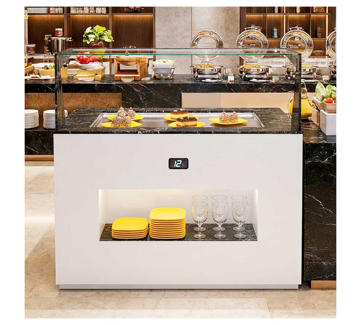 SAYL - BUFFET LINE MÓDULO SELF-SERVICE PLACA FRÍA