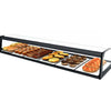 SAYL - VITRINA NEUTRA CRISTAL CURVADO SIN ESTANTE