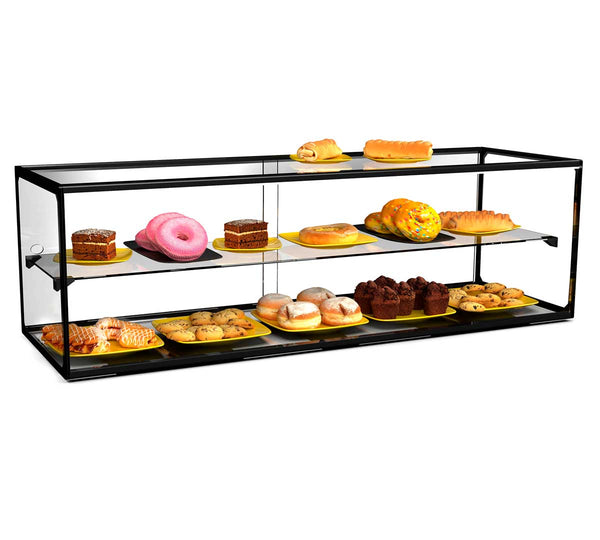 SAYL - EXPOSITOR NEUTRO 2 PISOS CRISTAL RECTO