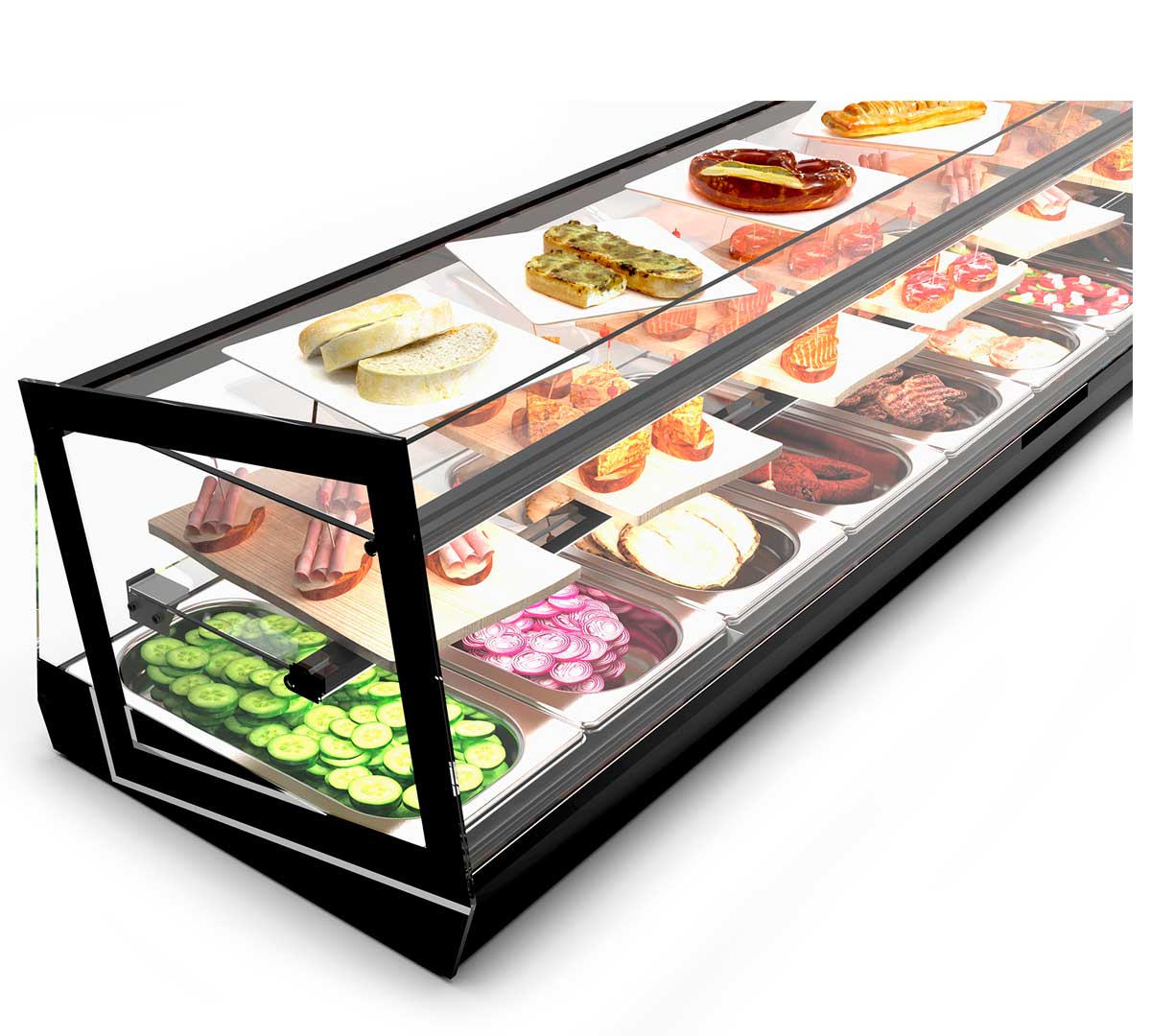 SAYL - VITRINA REFRIGERADA KUBE