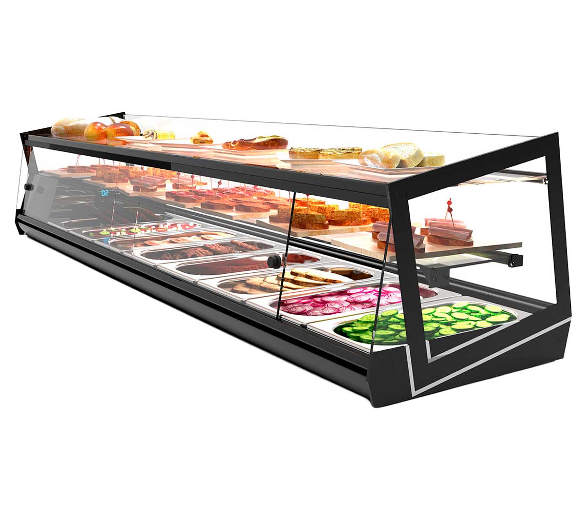 SAYL - VITRINA REFRIGERADA KUBE GRUPO REMOTO GN