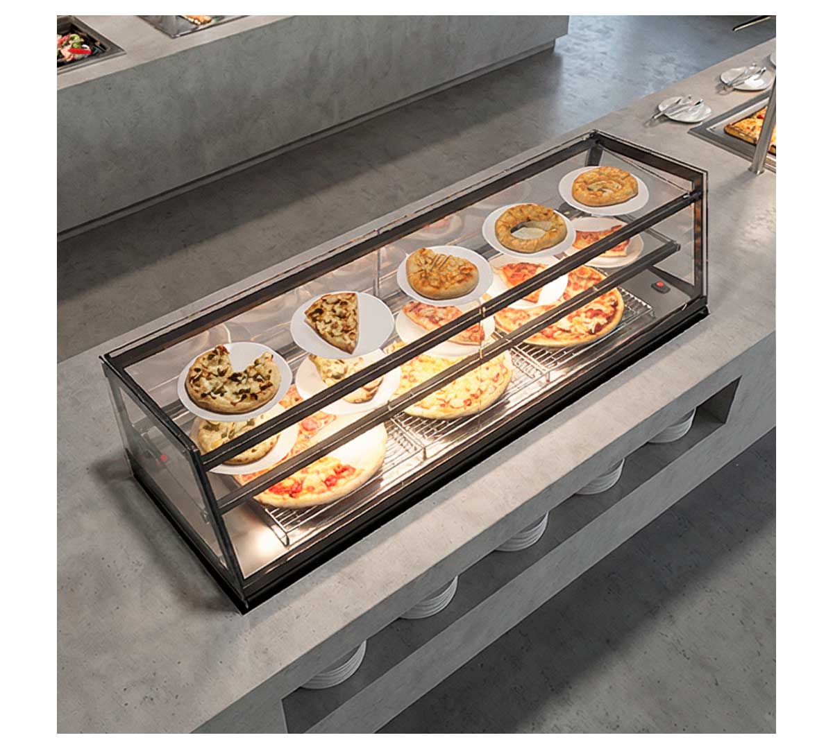 SAYL - VITRINA CALIENTE KUBE SAHARA