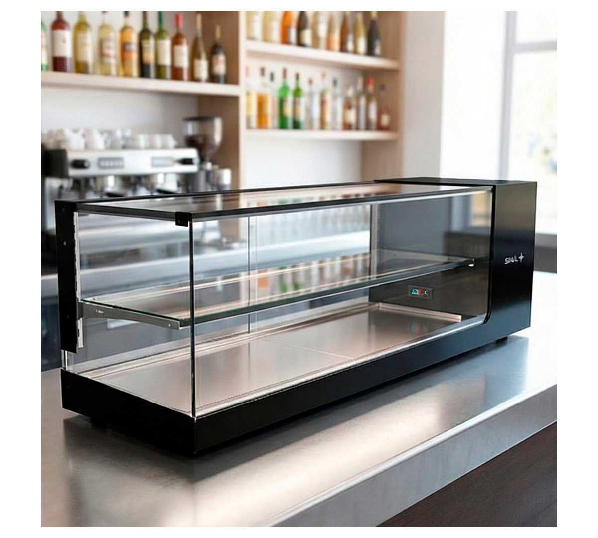 SAYL - VITRINA REFRIGERADA LOGIC 2 PISOS CUBA PLANA