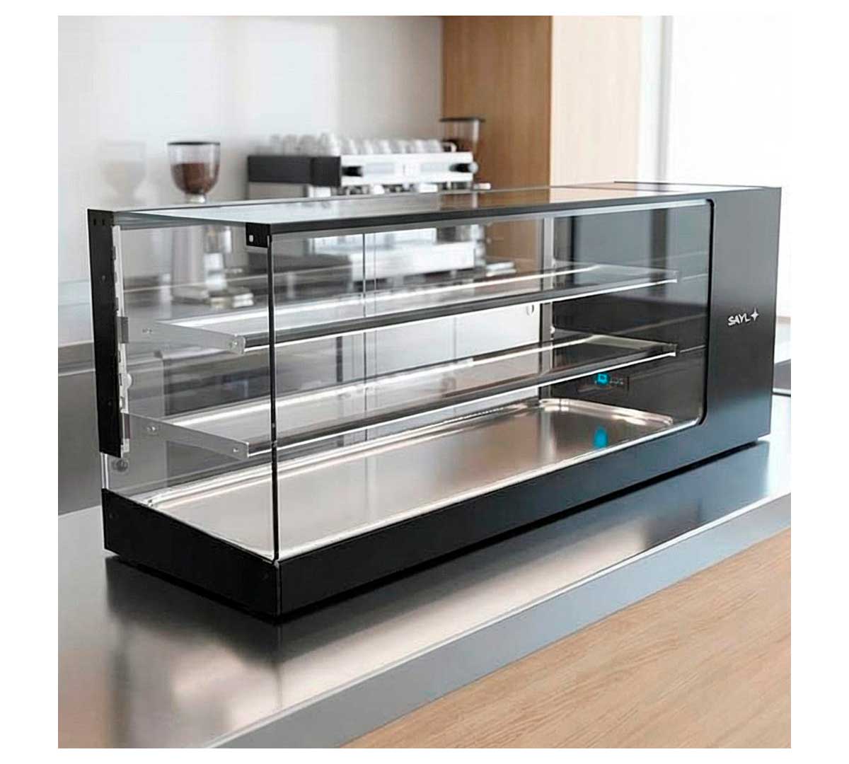 SAYL - VITRINA REFRIGERADA LOGIC 3 PISOS CUBA PLANA