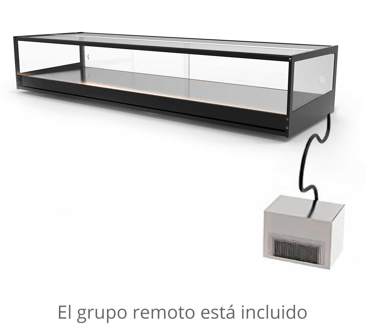 SAYL - VITRINA REFRIGERADA LOGIC GRUPO REMOTO CUBA PLANA