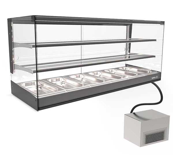 SAYL - VITRINA REFRIGERADA LOGIC TRIPLE GRUPO REMOTO