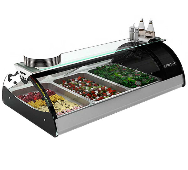 SAYL - VITRINA MAXISELF REFRIGERADA TAPAS