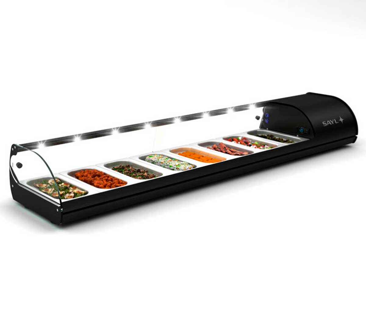SAYL - VITRINA REFRIGERADA STANDARD TAPAS CUBA GN