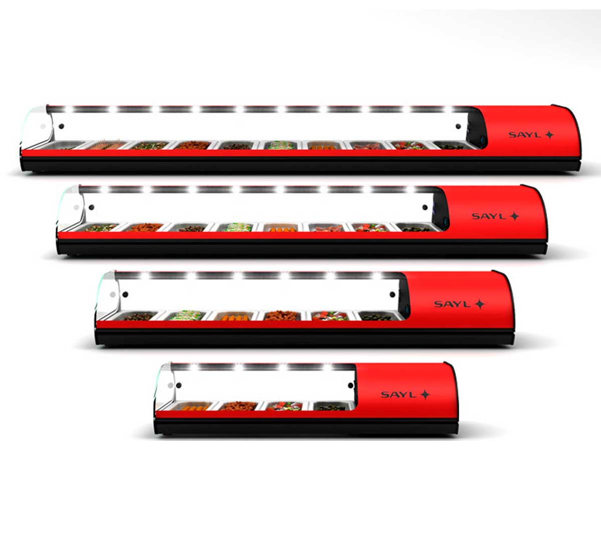 SAYL - VITRINA REFRIGERADA STANDARD TAPAS CUBA GN