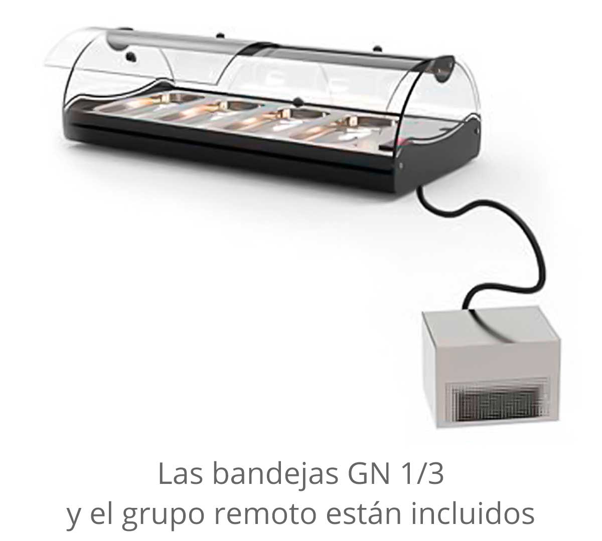 SAYL - VITRINA SELF SERVICE REFRIGERADA GRUPO REMOTO GN
