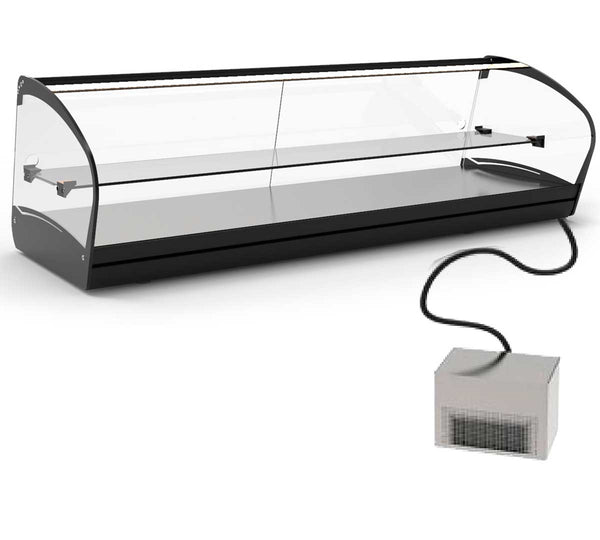 SAYL - VITRINA REFRIGERADA SHARK GRUPO REMOTO CUBA PLANA 2 PISOS