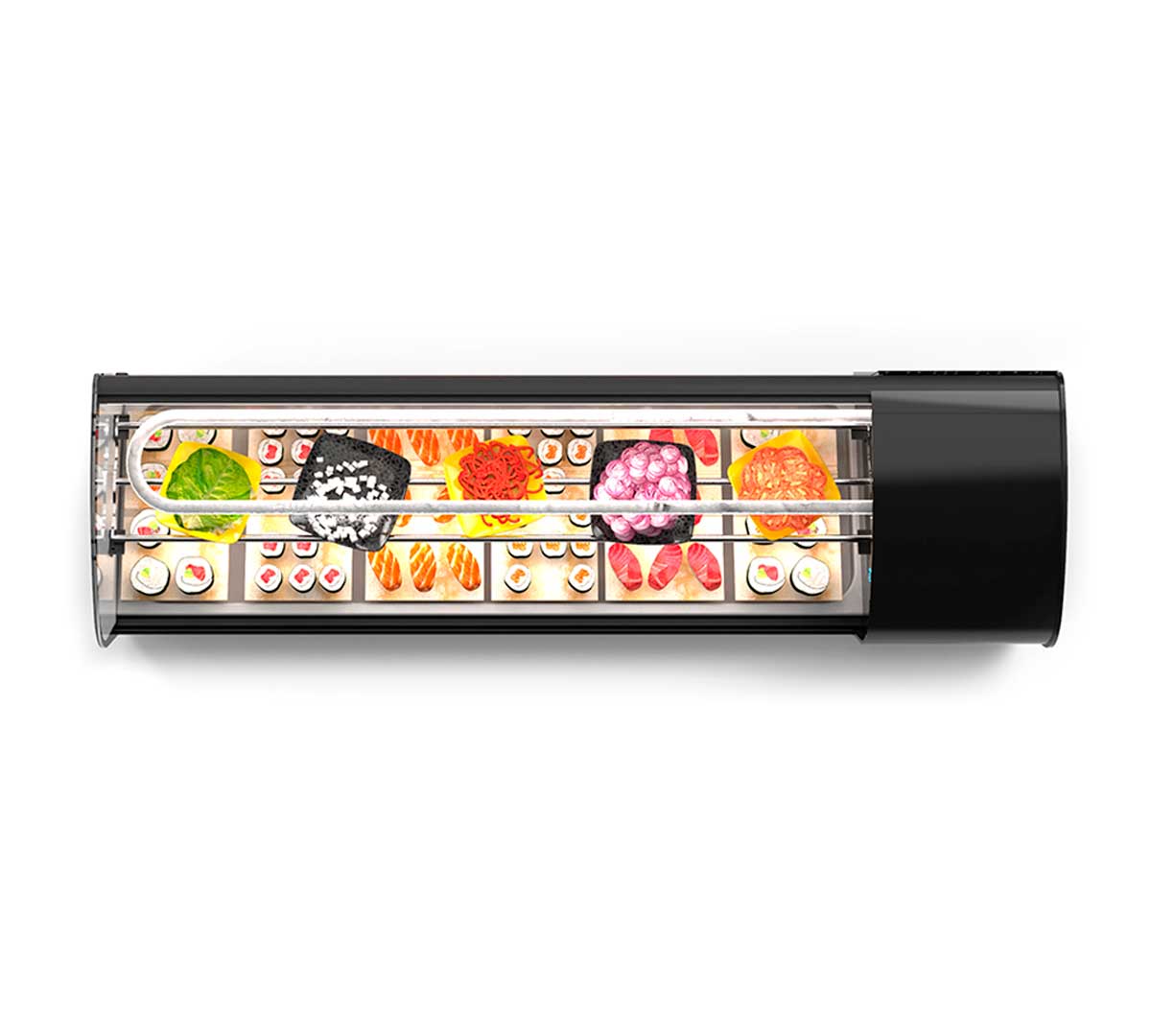 SAYL - VITRINA SHARK 1P DOBLE FRÍO SUSHI