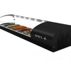 SAYL - VITRINA REFRIGERADA SHARK 1P TAPAS CUBA PLANA