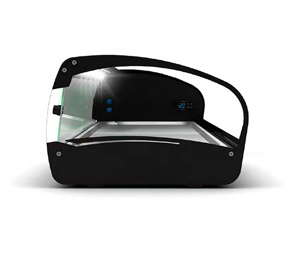 SAYL - VITRINA REFRIGERADA SHARK 1P TAPAS CUBA PLANA