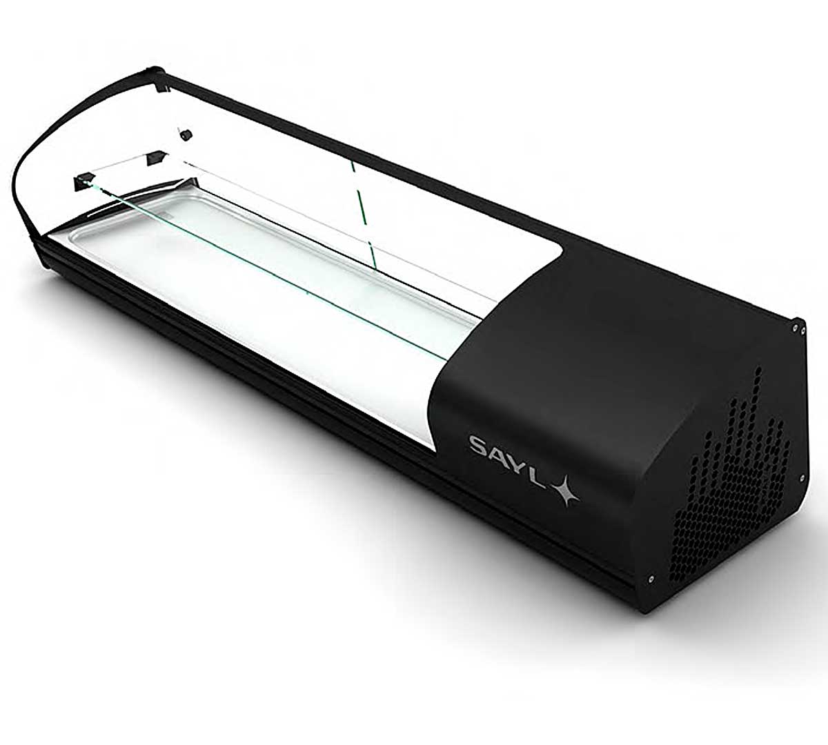 SAYL - VITRINA REFRIGERADA SHARK 2P CUBA PLANA