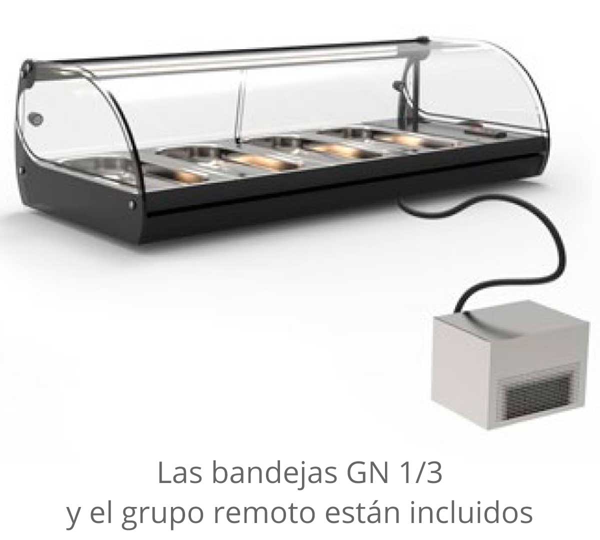 SAYL - VITRINA REFRIGERADA STANDARD GRUPO REMOTO GN