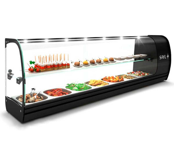 SAYL - VITRINA REFRIGERADA SLIM TAPAS